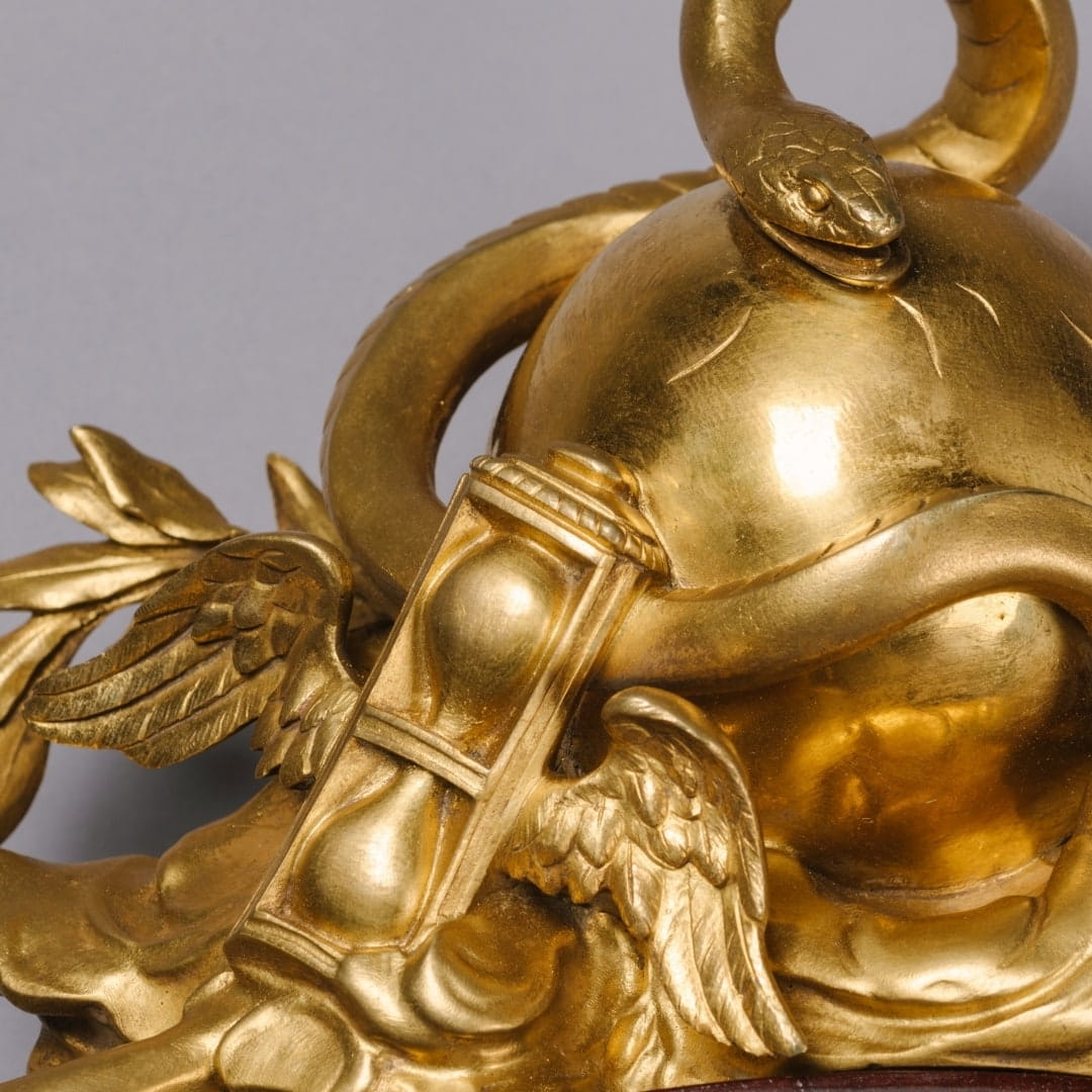 An Important and Extremely Rare Grand Figural Cartel Clock - Image 12