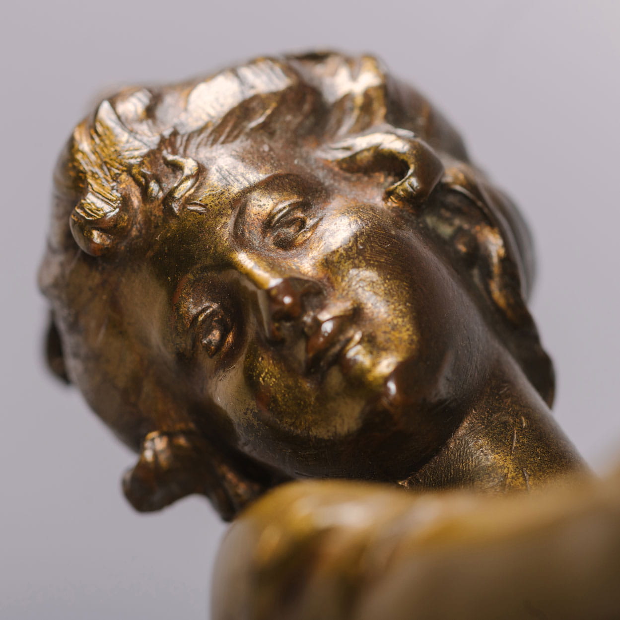An Art Nouveau Vase Depicting a Naiad, Now Mounted as a Lamp - Image 6
