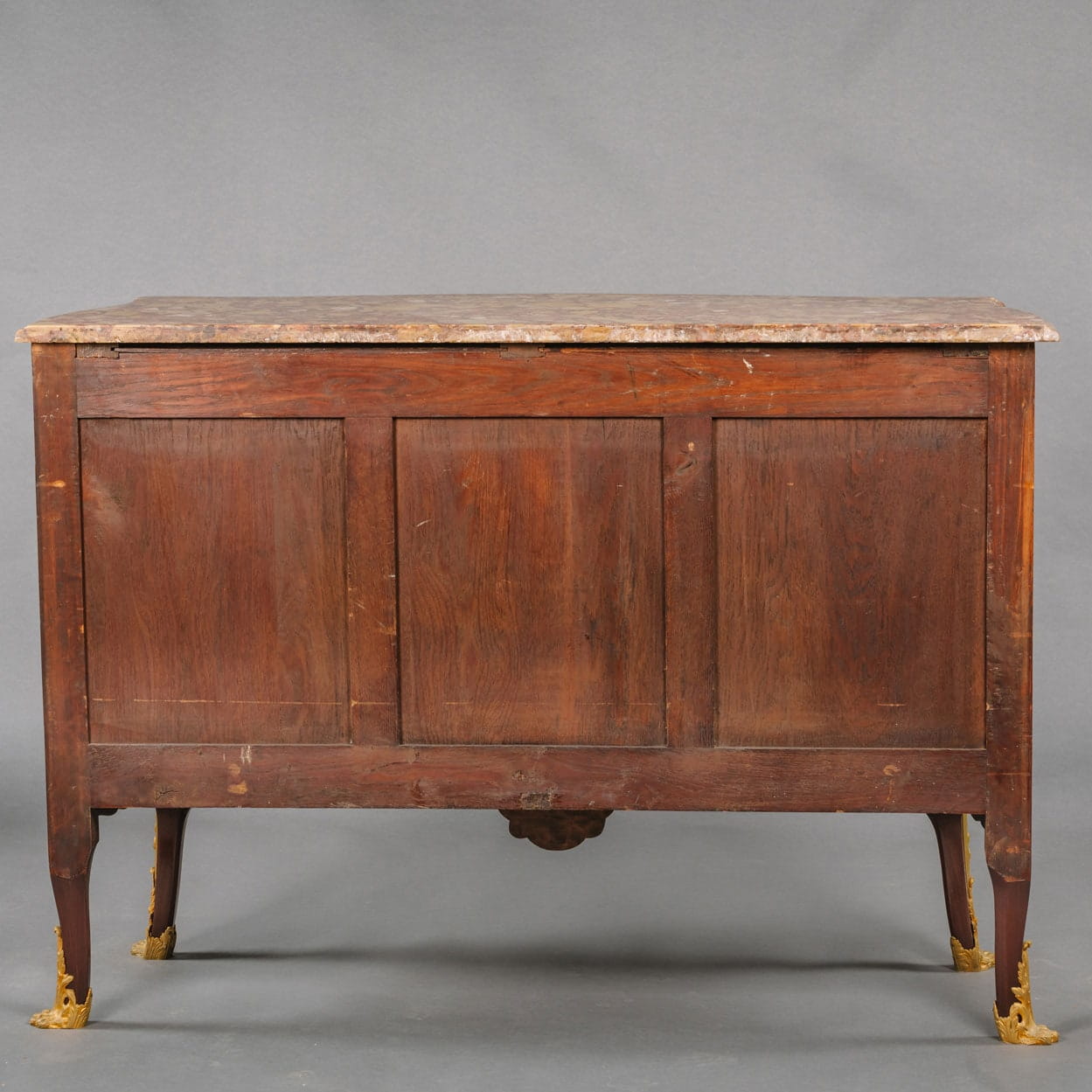 A Fine Louis XV Style Gilt-Bronze Mounted Marquetry Inlaid Commode - Image 4