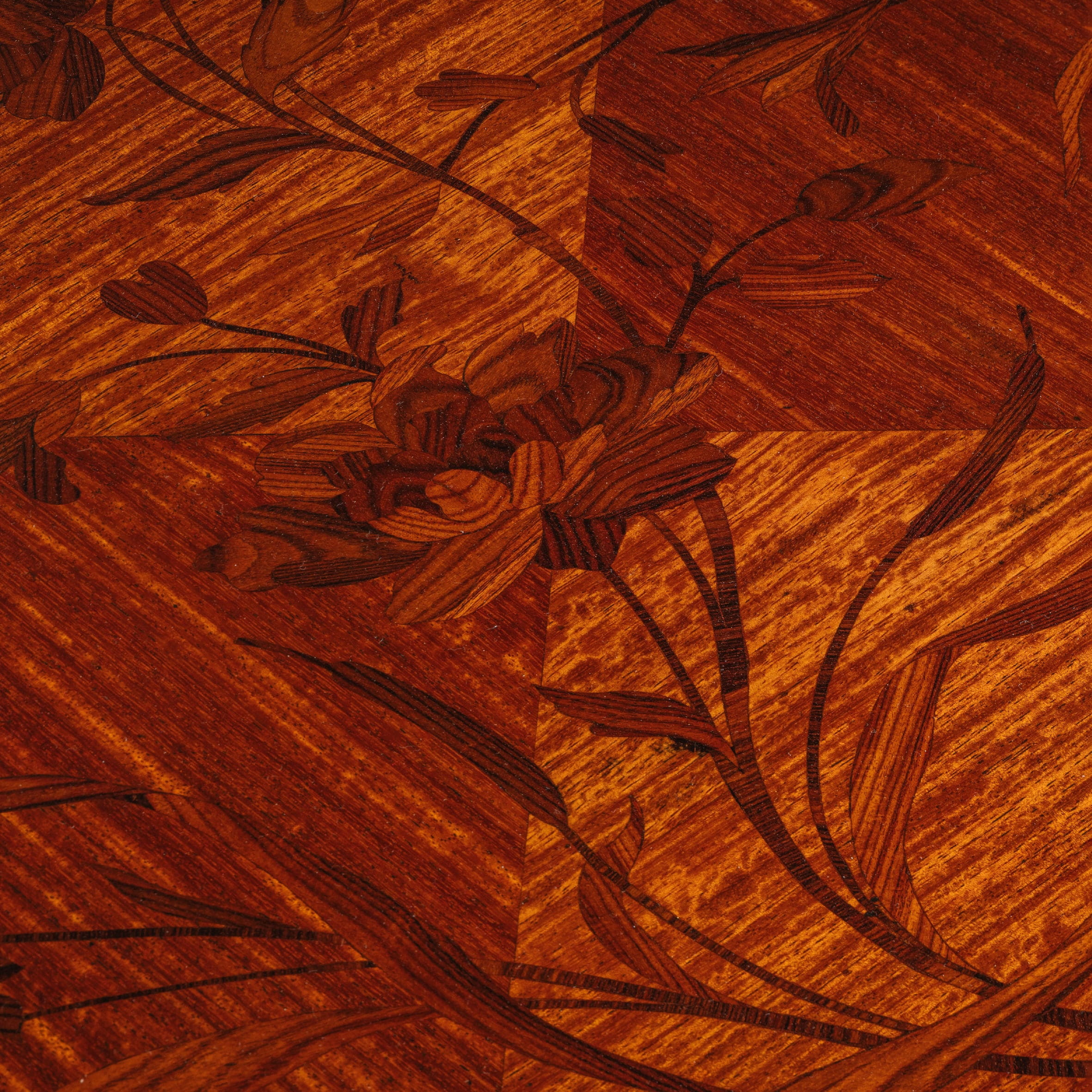 A Gilt-Bronze Marquetry Inlaid Gueridon Attributed to Emmanuel Zwiener - Image 7