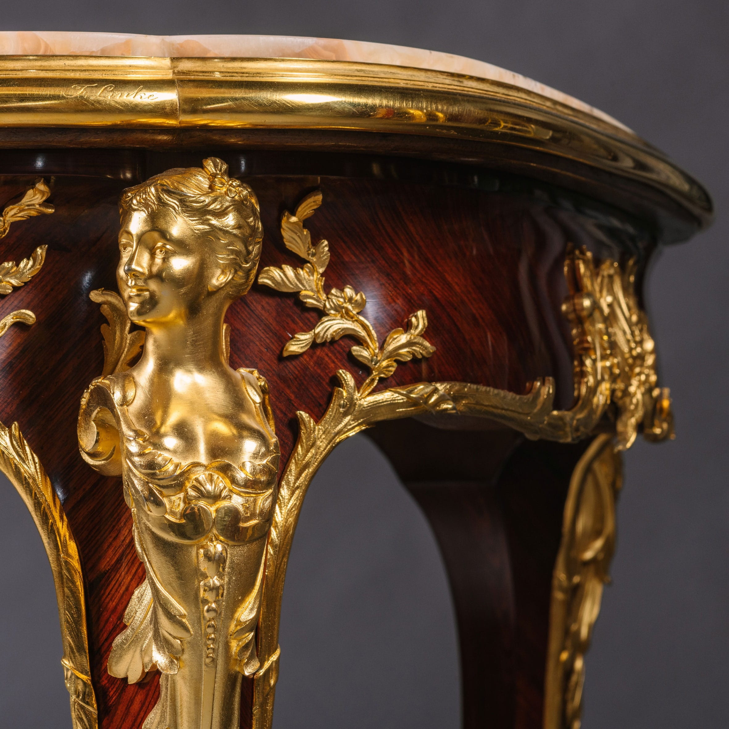 A Rare Belle Epoque Parquetry Inlaid Centre Table - Image 10