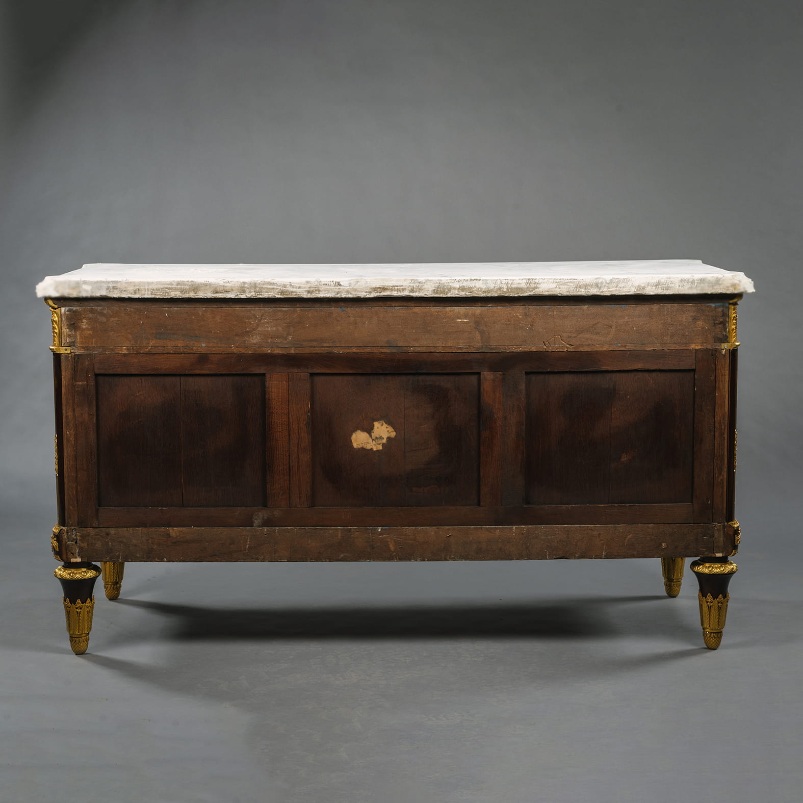 A Louis XVI Style Gilt-Bronze Mounted Mahogany Commode - Image 8