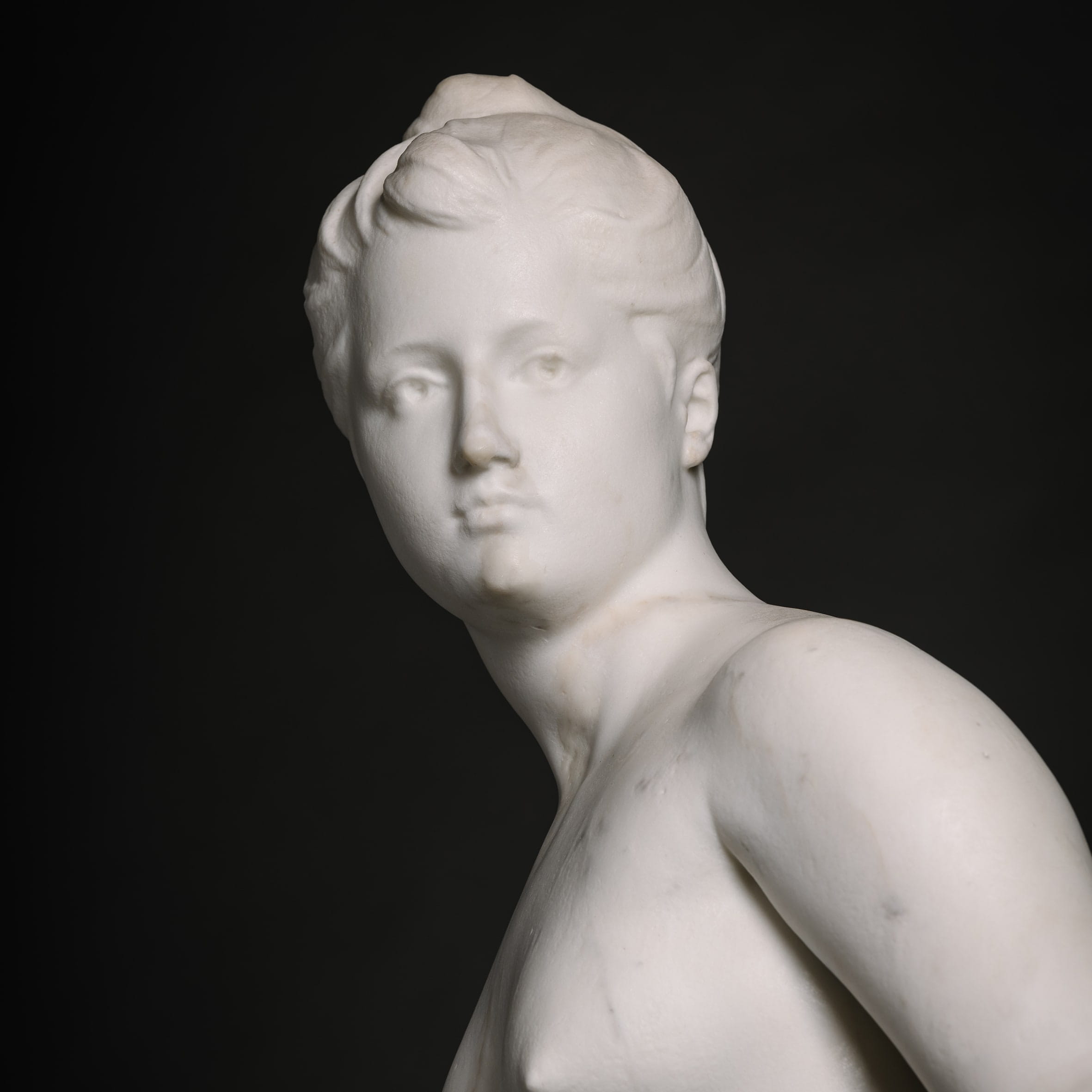 ‘Diana the Huntress’, A Near Lifesize Statuary Marble Group - Image 7