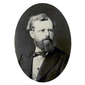 Portrait of French sculptor Isidore Jules Bonheur (1827–1901), renowned for his 19th-century bronze animalier and equestrian sculptures. Explore original bronzes for sale at Adrian Alan Ltd, London.