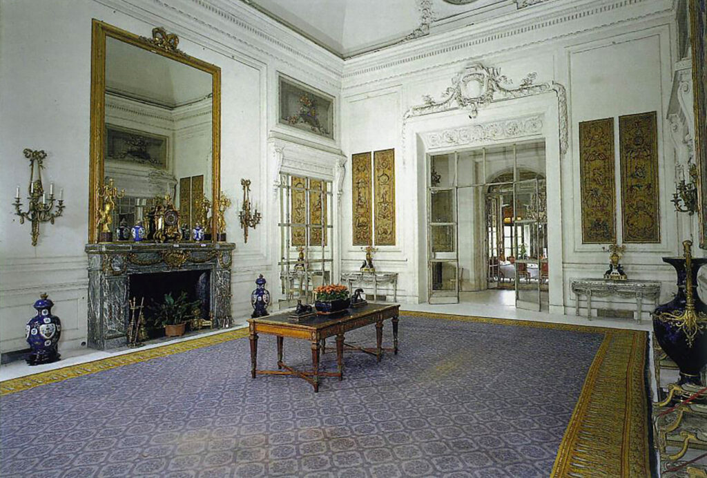 the Blue Hall at Luton Hoo, Bedfordshire