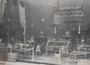 Beurdeley’s stand at the Chicago World’s Fair in 1893.
