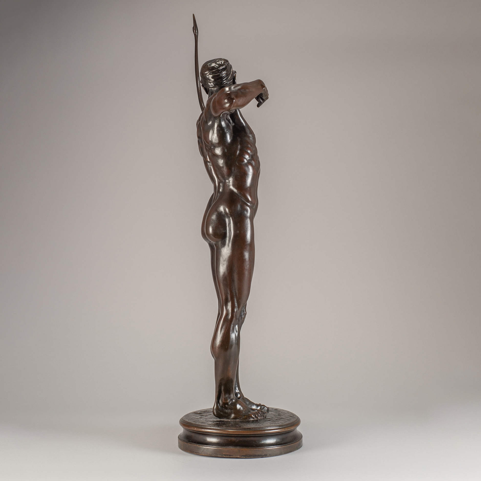A Patinated Bronze Statue Of Teucer - Image 6