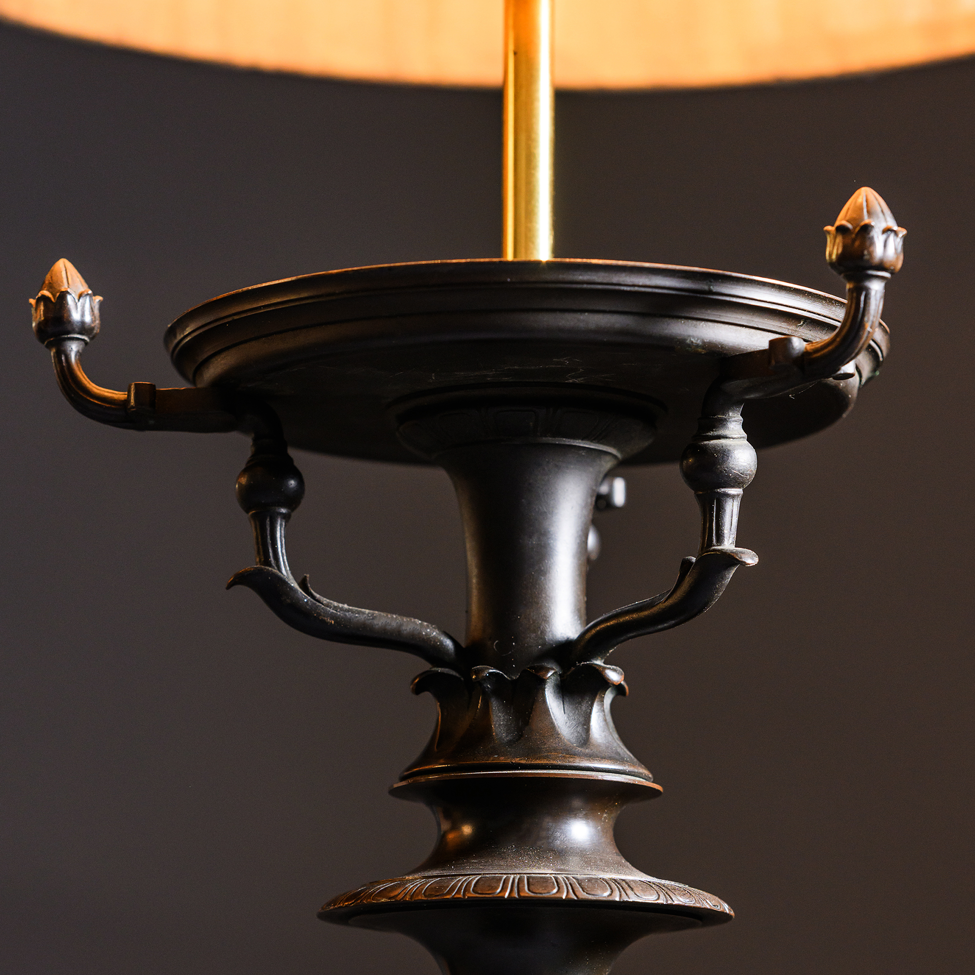 French Neo-Pompeiian Bronze Torchères